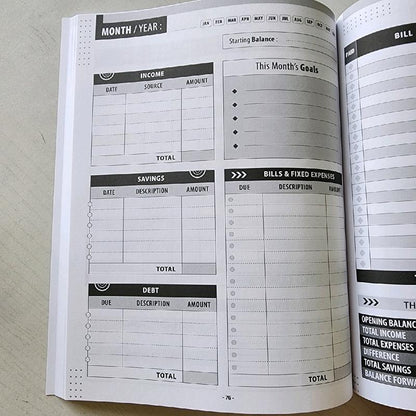 🔥Bill Payment Tracker: monthly bills organizer / bill tracker