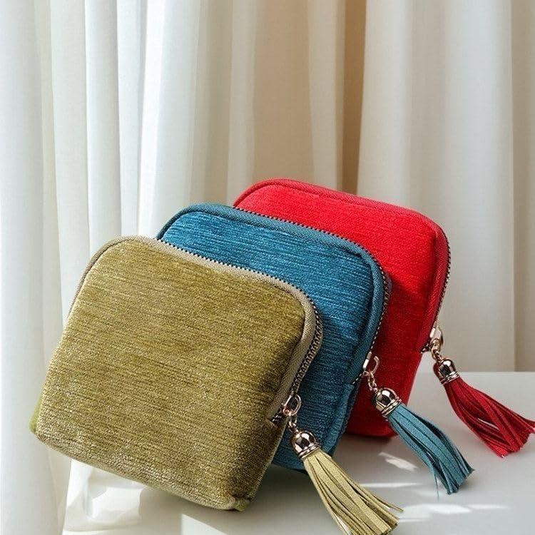 $5.2 for 2nd🚨-Travel Jewelry Organizer Bag – Compact 5-Compartment Storage, Tangle-Free & Stylish 💍✨