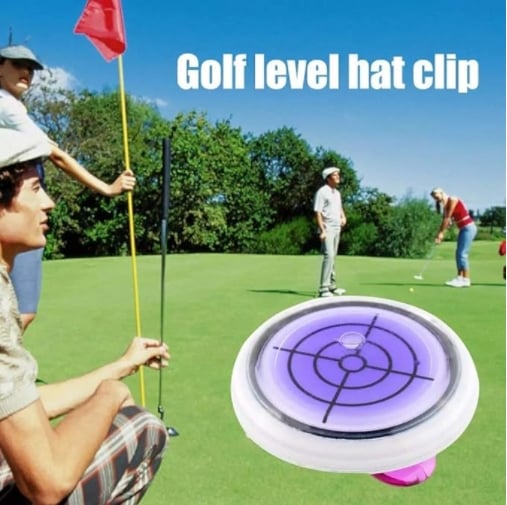 🔥Level Up Your Game! ⛳ | Golf Putting Clip-on Level | Perfect for Beginners Finding Their Stroke 🎯