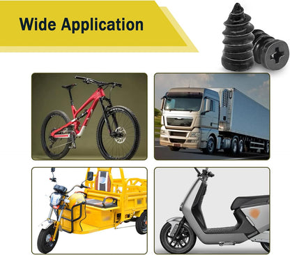 🔧Vacuum Tire Repair Kits Spiral Rubber Nails🔩