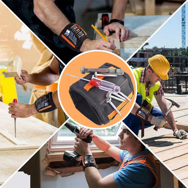 Revolutionize Your Workspace! ⚡ Magnetic Tool Wristband | High-Quality Belt with Powerful Grip for All Metal Parts 🔥