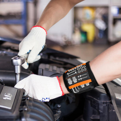 Revolutionize Your Workspace! ⚡ Magnetic Tool Wristband | High-Quality Belt with Powerful Grip for All Metal Parts 🔥