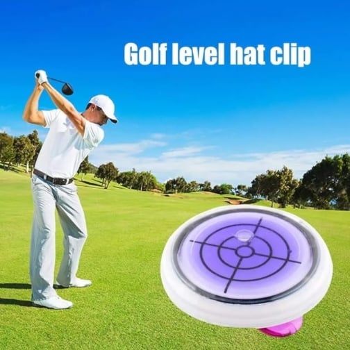 🔥Level Up Your Game! ⛳ | Golf Putting Clip-on Level | Perfect for Beginners Finding Their Stroke 🎯