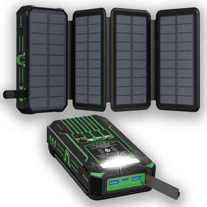 Outdoor Foldable Solar Large Capacity Charger Mobile Power Bank(FREE SHIPPING)