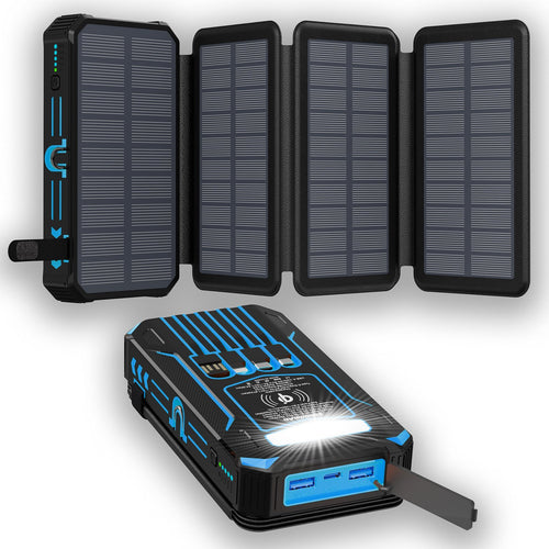 Outdoor Foldable Solar Large Capacity Charger Mobile Power Bank(FREE SHIPPING)